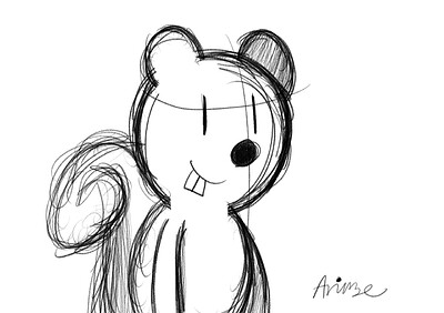 Squirrel Sketch
