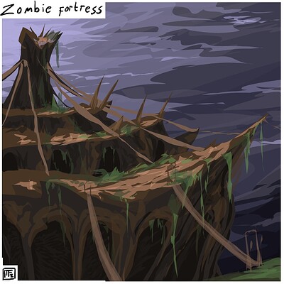 Zombie_fortress_Daily_Spitpaint