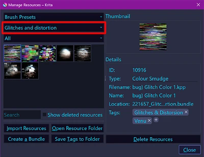 Glitches and distortion