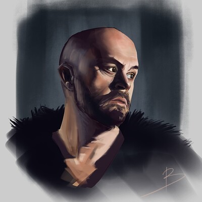 etude portrait 12 07 2023 solo