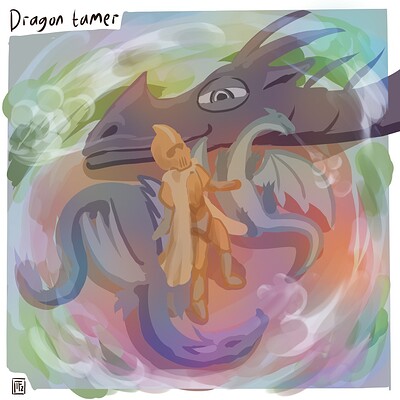 Dragon_tamer_Daily_Spitpaint