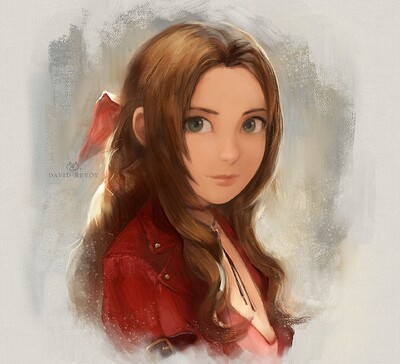 2021-11-12_Aerith_fan-art_by-David-Revoy