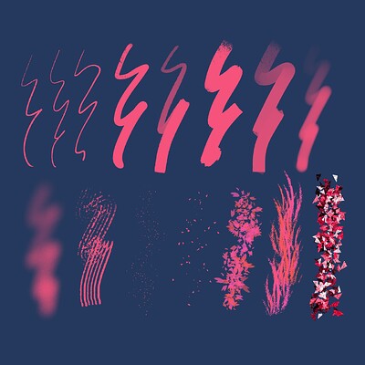 brush samples