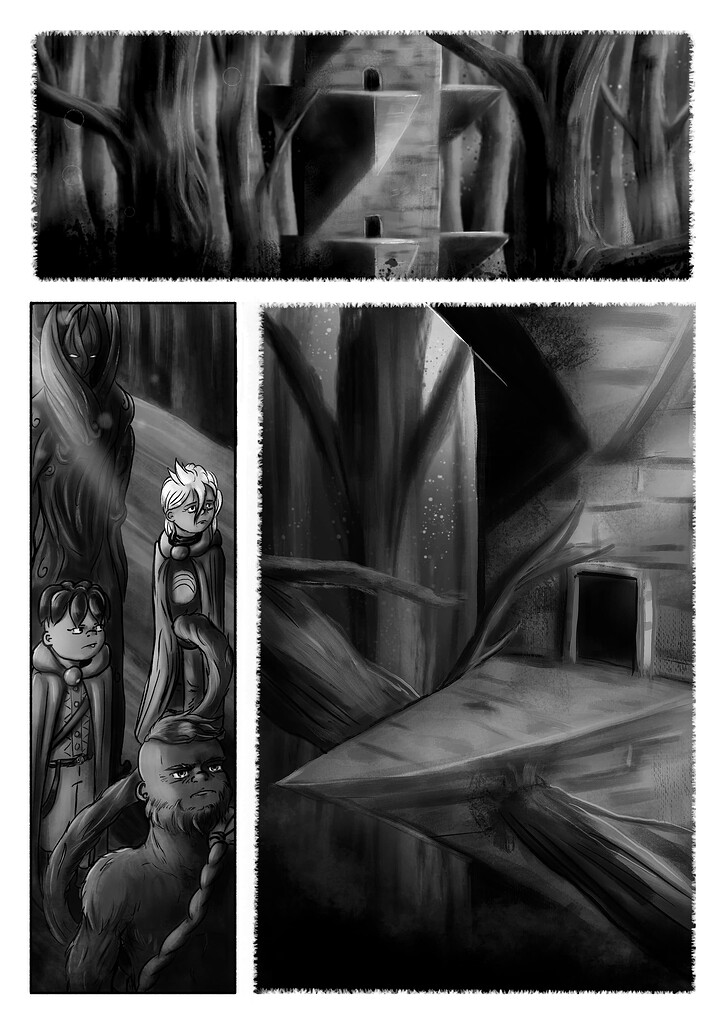 Tower of the deep forest Finished Artworks Krita Artists