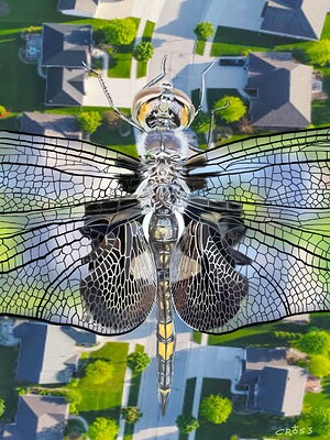 Dragonfly Black Saddlebags 2