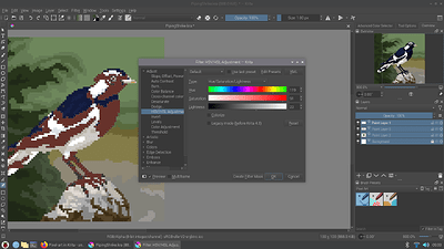dynamic colour adjust
