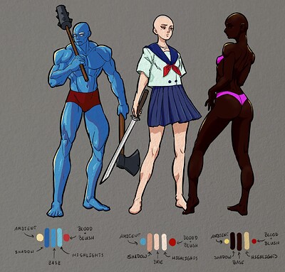 Time to color F_S_H_S