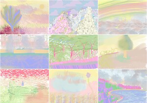pastel thumbnails