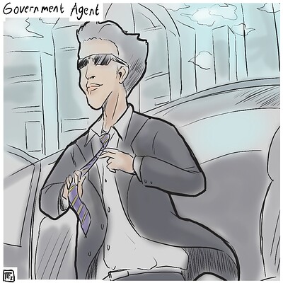 Government_agent_Daily_Spitpaint