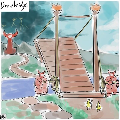Drawbridge_Daily_Spitpaint