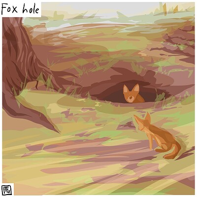 Fox_hole_Daily_Spitpaint