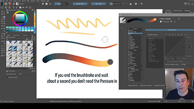 Amazing! GRADIENT Brushes with Krita 5 - YouTube - 3-34