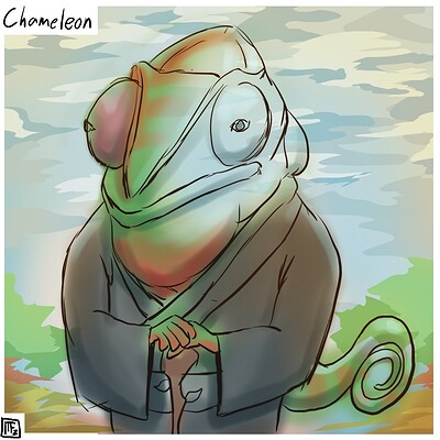 Chameleon_Daily_Spitpaint