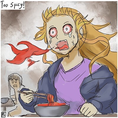 Too_Spicy!_Daily_Spitpaint