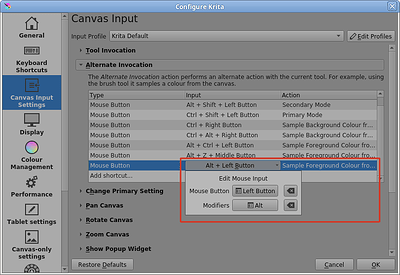 Alt+left-click to pick foreground from current layer