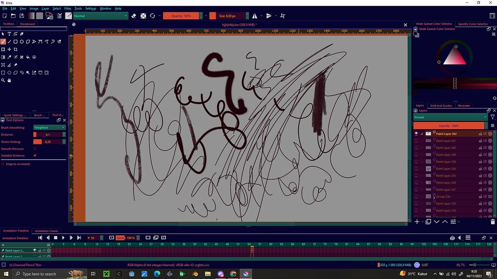 Pen Pressure not working with Krita with Veikk Tablet[ Input Device