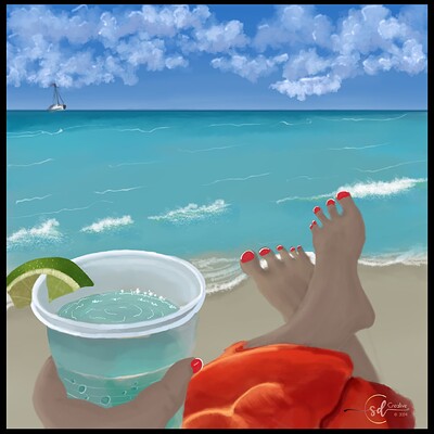 Krita Challenge 0924 - Refreshing Food Sol Seeker
