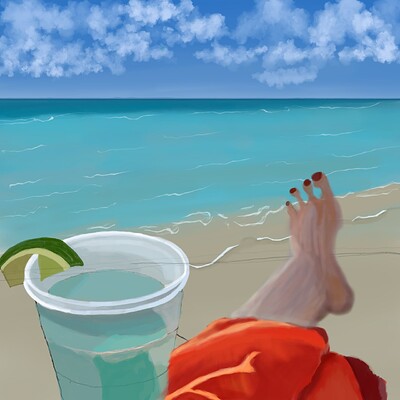 Krita Challenge 0924 - Refreshing Food Sol Seeker