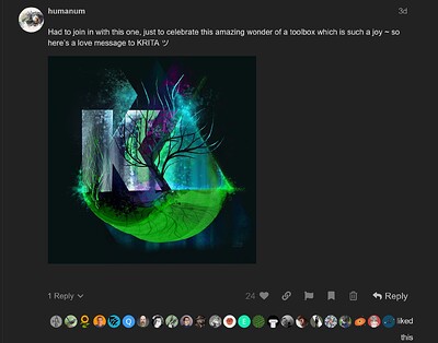 Monthly-Art-Challenge-–-December-2023-–-Paint-the-Krita-Artists-Logo-Contest-Games-Collaboration-Monthly-Art-Contest-Krita-Artists