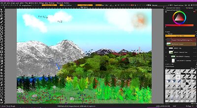 Screenshot Krita 5.1.5