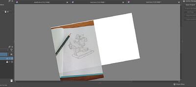 rotate krita