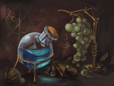 still life done maybe