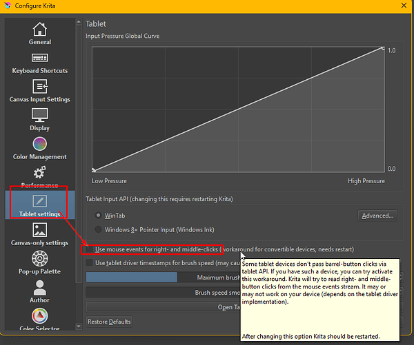 Krita Tablet Pen Pan Redo Undo Tool Help - Input Device Support - Krita ...