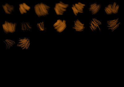 ULTIMATE KRITA FUR BRUSHES VOL 5 3