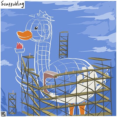 Scaffolding_Daily_Spitpaint