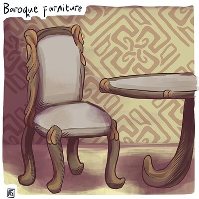 Baroque_furniture_Daily_Spitpaint