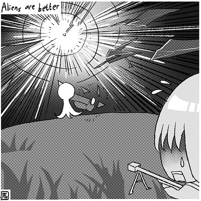 Aliens_are_better_Daily_Spitpaint