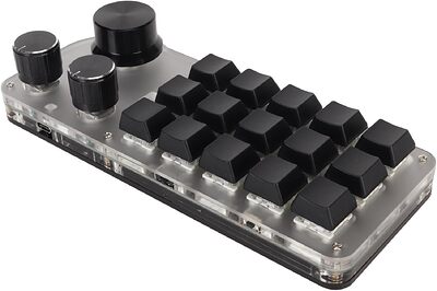 mini keypad 16 key and 3 knobs