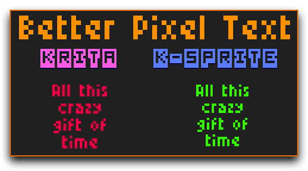 Pixel Text Issu SZK Pixel Art Suite - Plugins and Scripts - Krita Artists