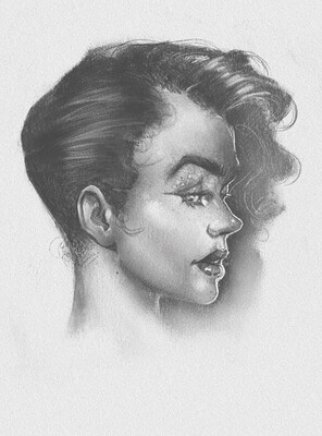 Graphite Charcoal Style test 01