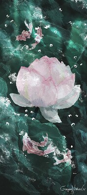 Lotus in water
