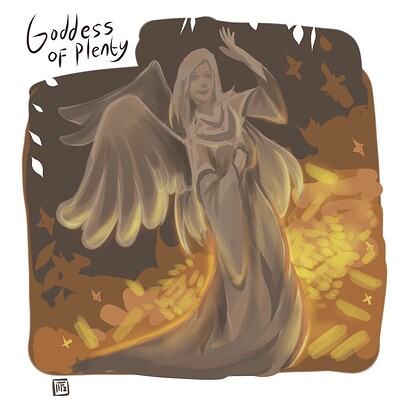 Goddess_of_plenty_Daily_Spitpaint