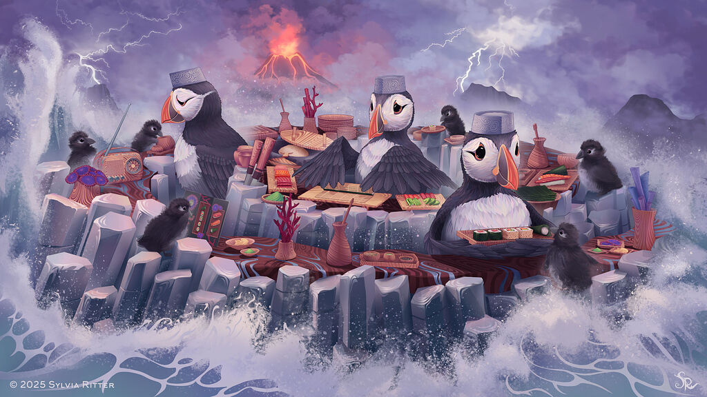 Plucky Puffin - Finished Artworks - Krita Artists