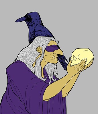 The ogre goddess of death