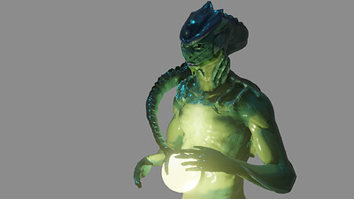 criatura aquatica 3 c fundo