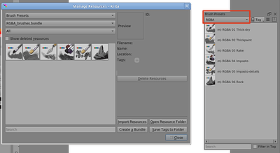 RGBA bundle