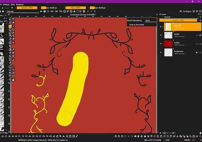 Alpha lock, bucket and layers not working