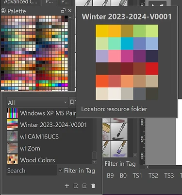 Palette; Winter 2023-2024 - 1