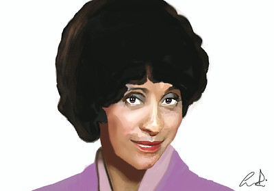 Marla Gibbs - Florence Fan Art- SCALED