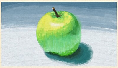 Apple speed paint