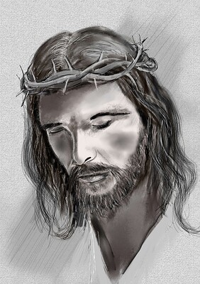 Jesus mir Dornen