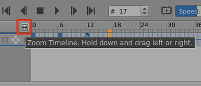 Zoom Timeline control