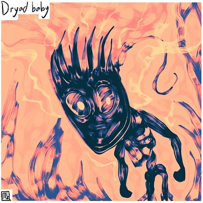Dryad_baby_Daily_Spitpaint