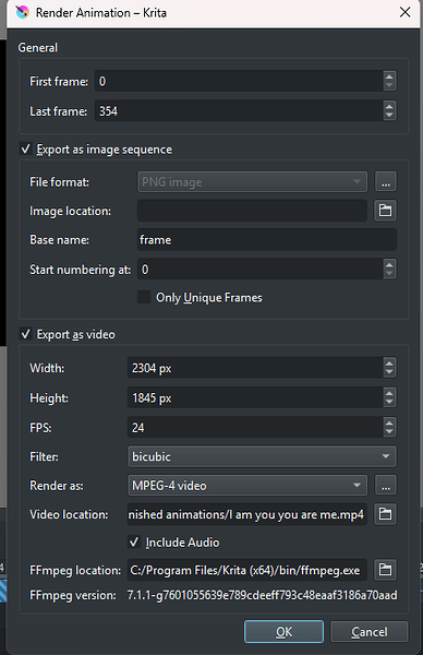 Micro Animation Error Unknowne errors while exporting animations - Basics & Interface - Krita ...