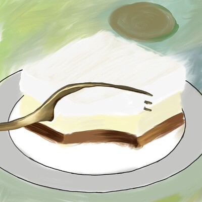 Krita Challenge 0924 - Refreshing Food Cake