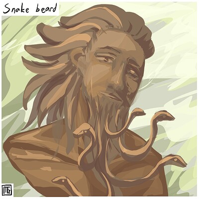 Snake_beard_Daily_Spitpaint